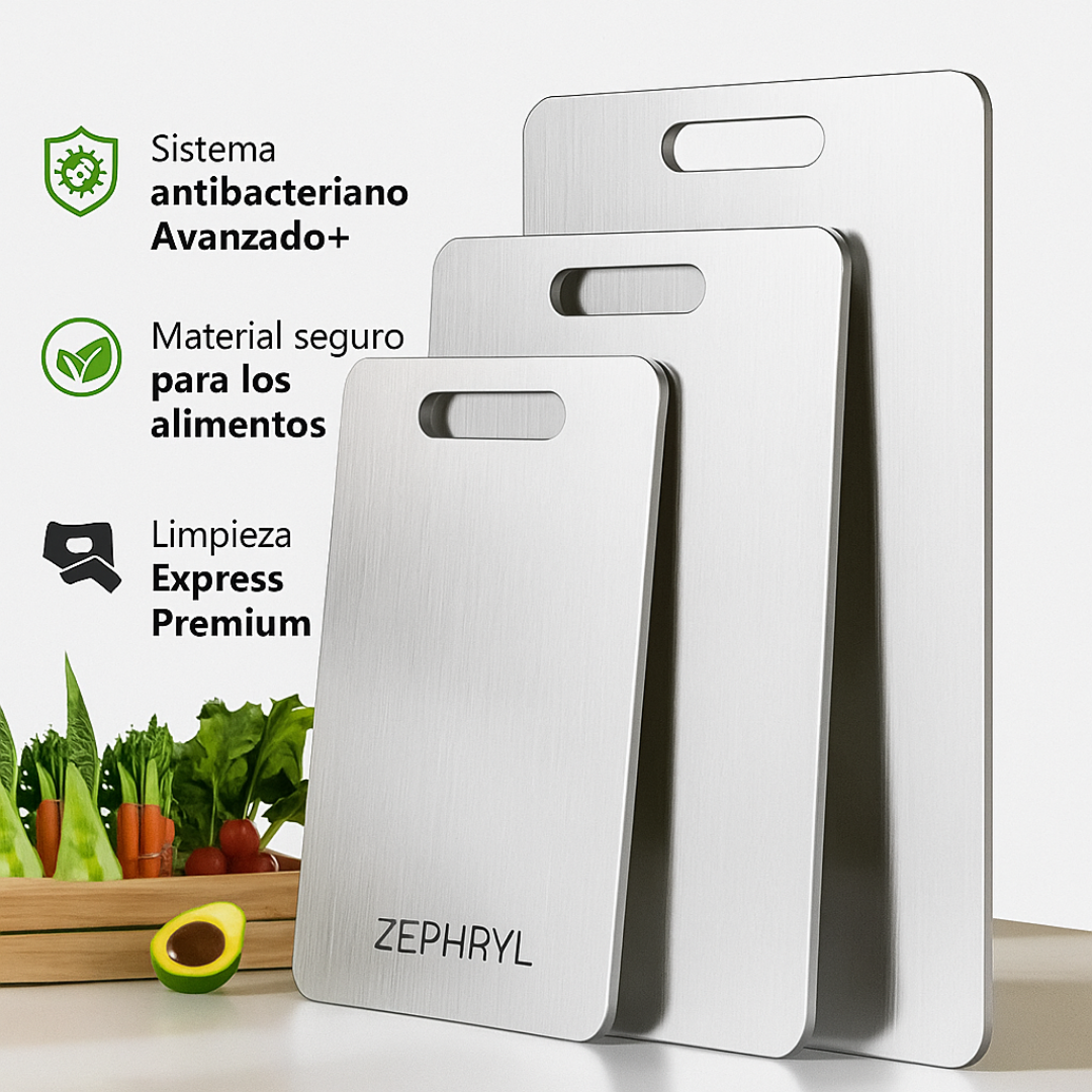 Tabla de Acero de Titaneo Antibacteriana