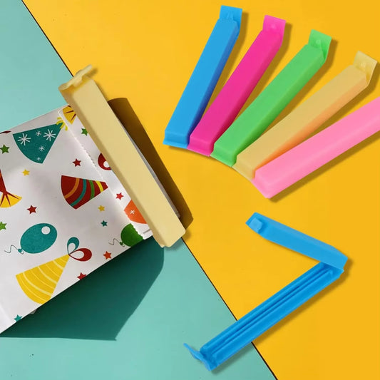 10 clips selladores para mantener tus alimentos frescos